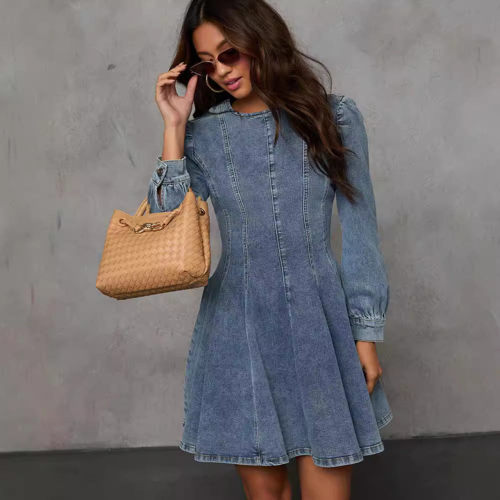 Stylish Denim Dress – Casual, Trendy & Chic