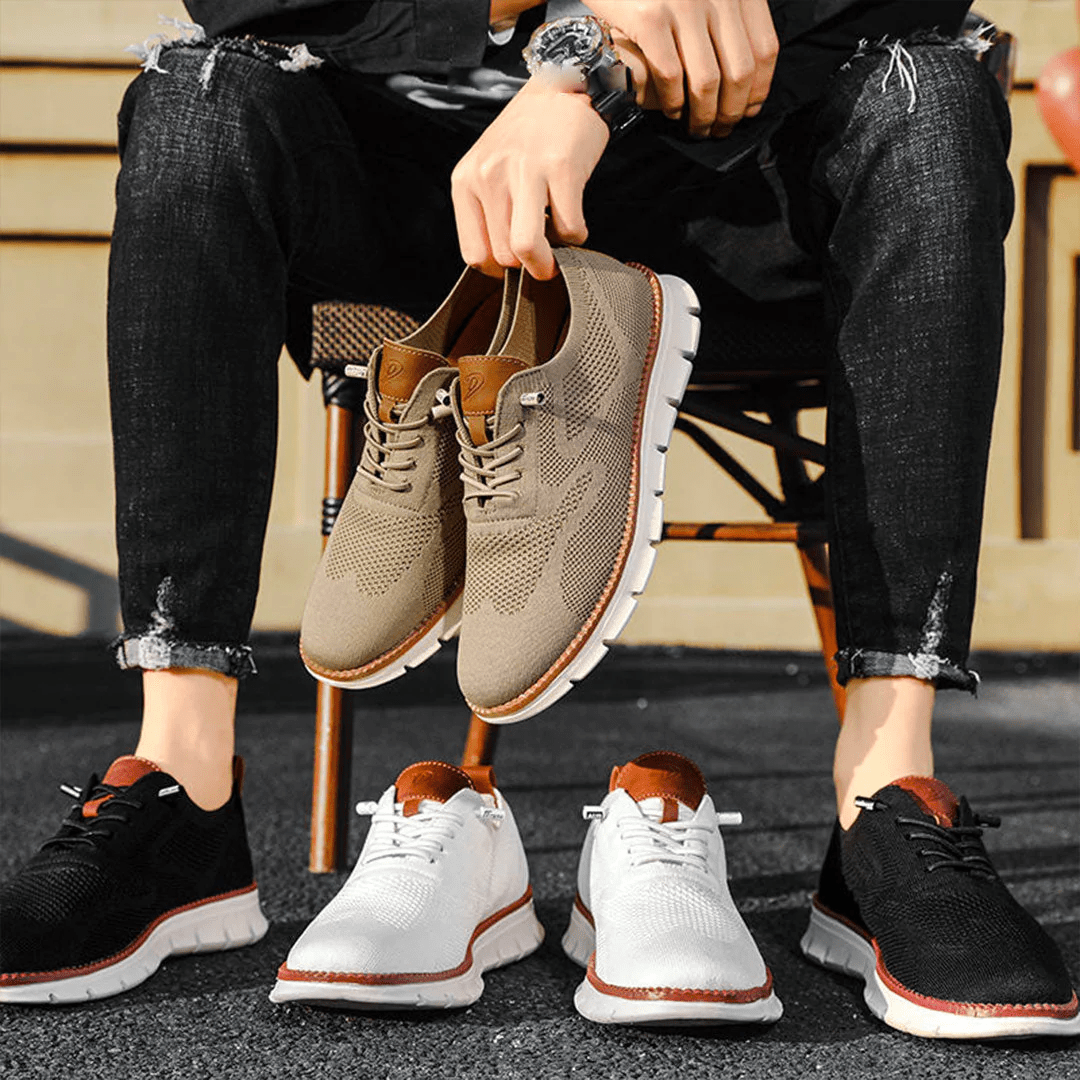 Lace-Up Casual Dress Shoes for Men