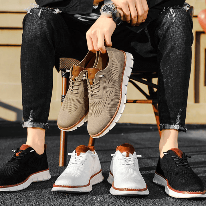 Lace-Up Casual Dress Shoes for Men