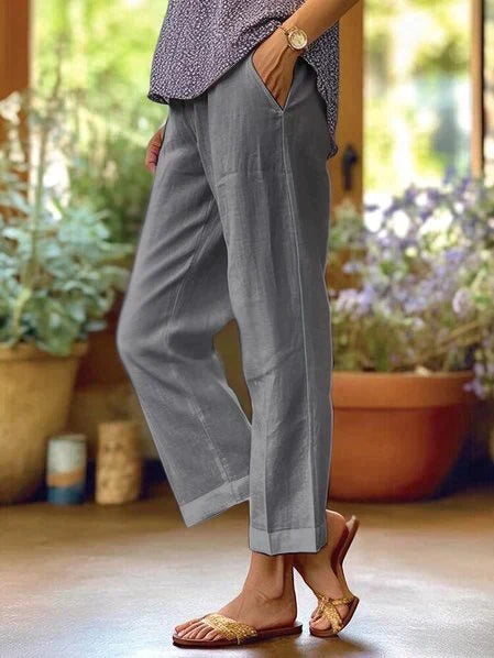 Lightweight Linen Pants for Women