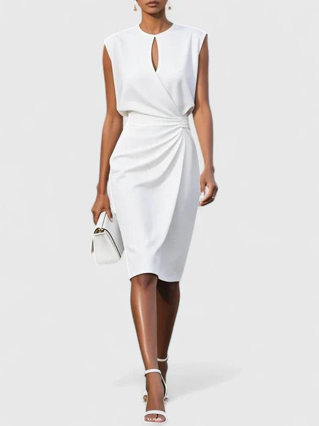Tailored Midi Dress for Women