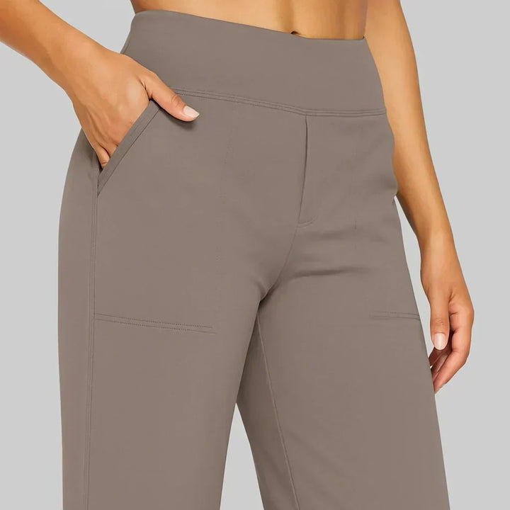 High-Waisted Wide-Leg Trousers for Women
