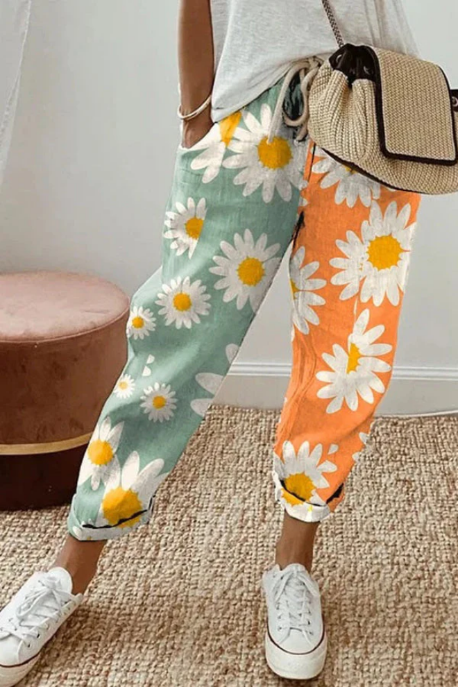 Drawstring Waist Wide Leg Pants for Women