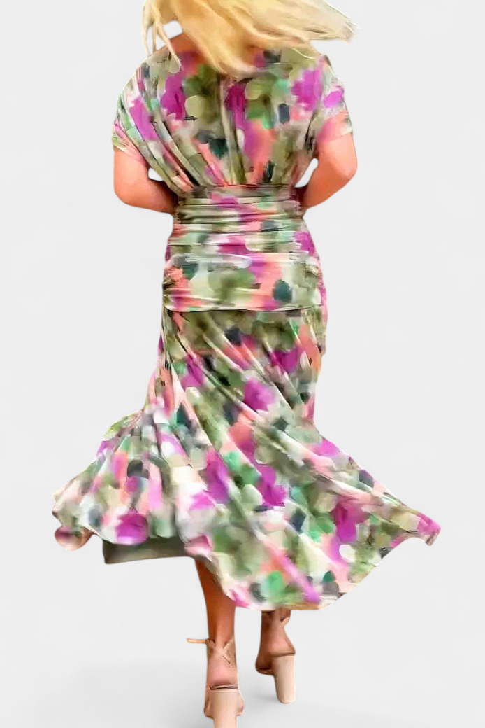 Off-Shoulder Midi Dress for Women