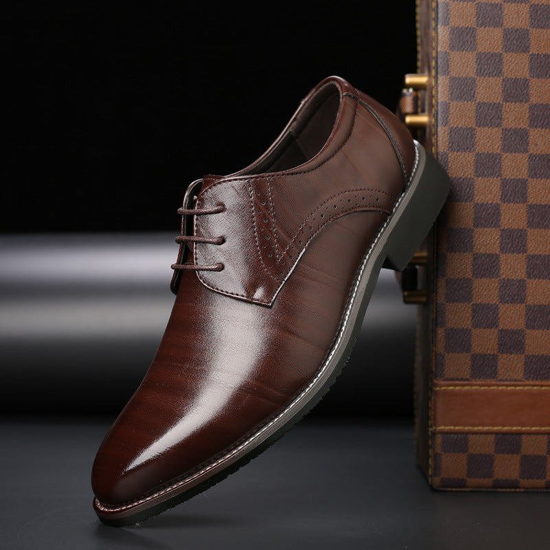 Classic Lace-Up Formal Dress Shoes for Men