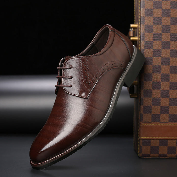 Classic Lace-Up Formal Dress Shoes for Men