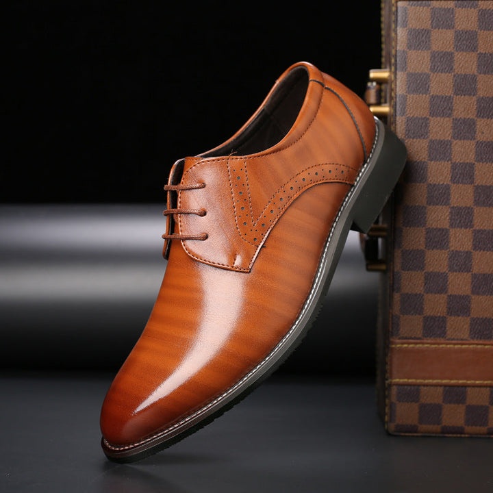 Classic Lace-Up Formal Dress Shoes for Men