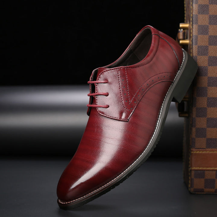 Classic Lace-Up Formal Dress Shoes for Men