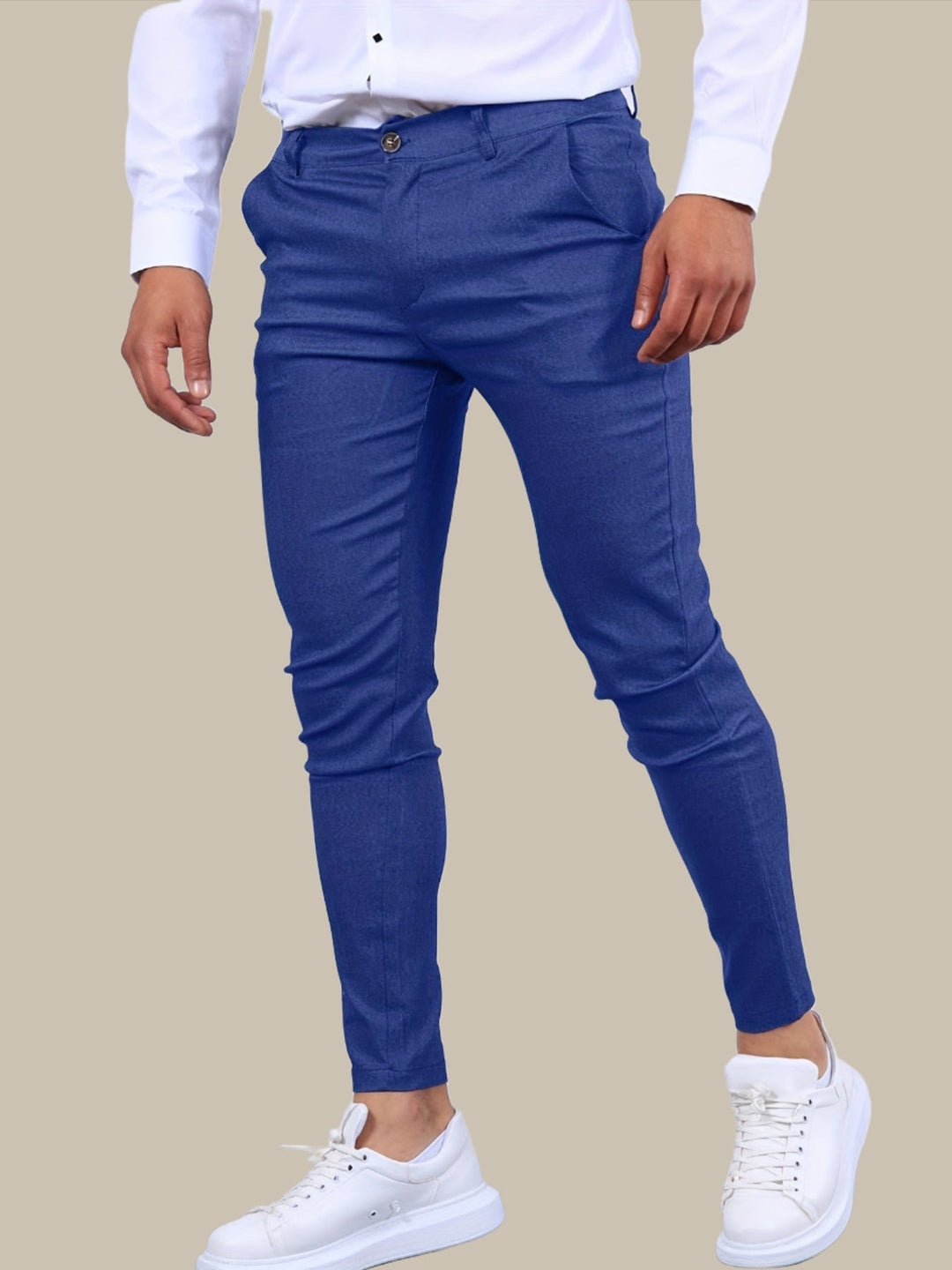 Stretch Skinny-Fit Chino Pants for Men