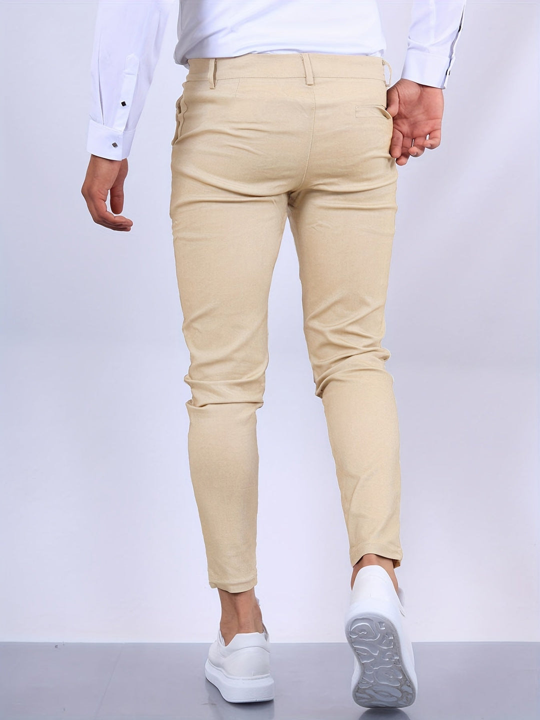 Stretch Skinny-Fit Chino Pants for Men