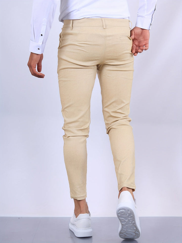 Stretch Skinny-Fit Chino Pants for Men