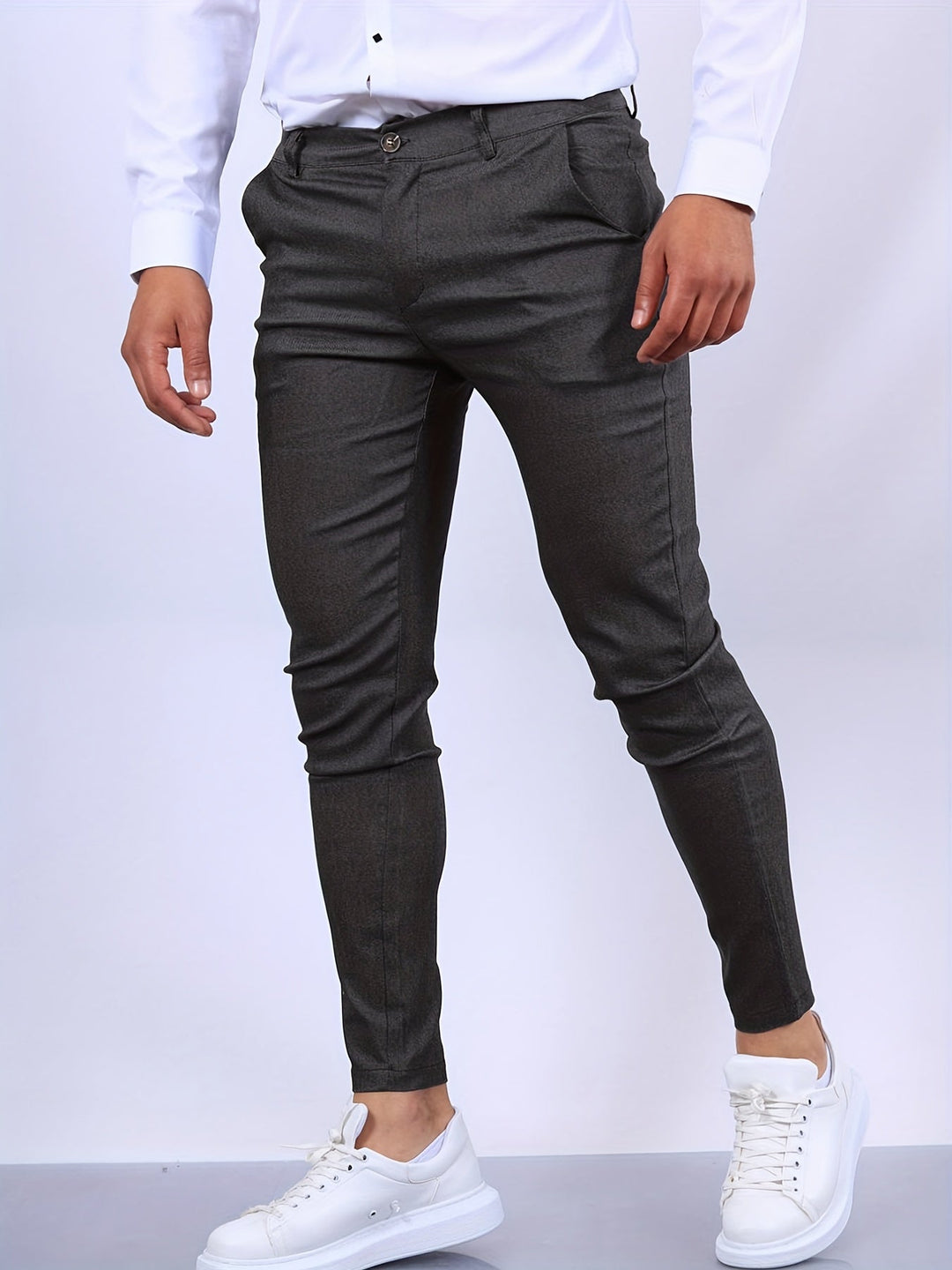 Stretch Skinny-Fit Chino Pants for Men