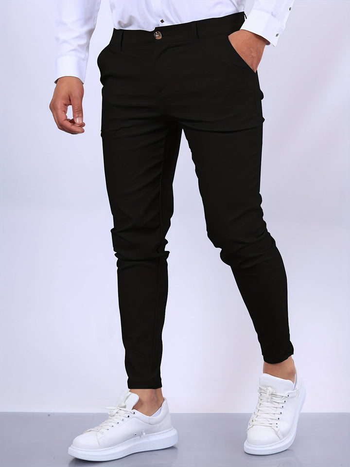 Stretch Skinny-Fit Chino Pants for Men