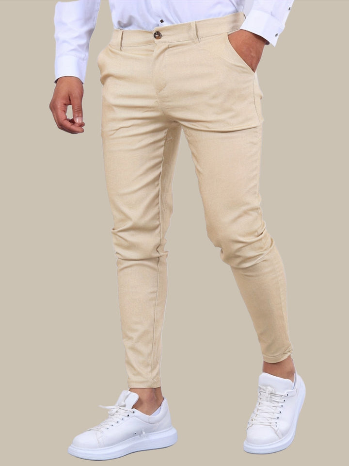 Stretch Skinny-Fit Chino Pants for Men