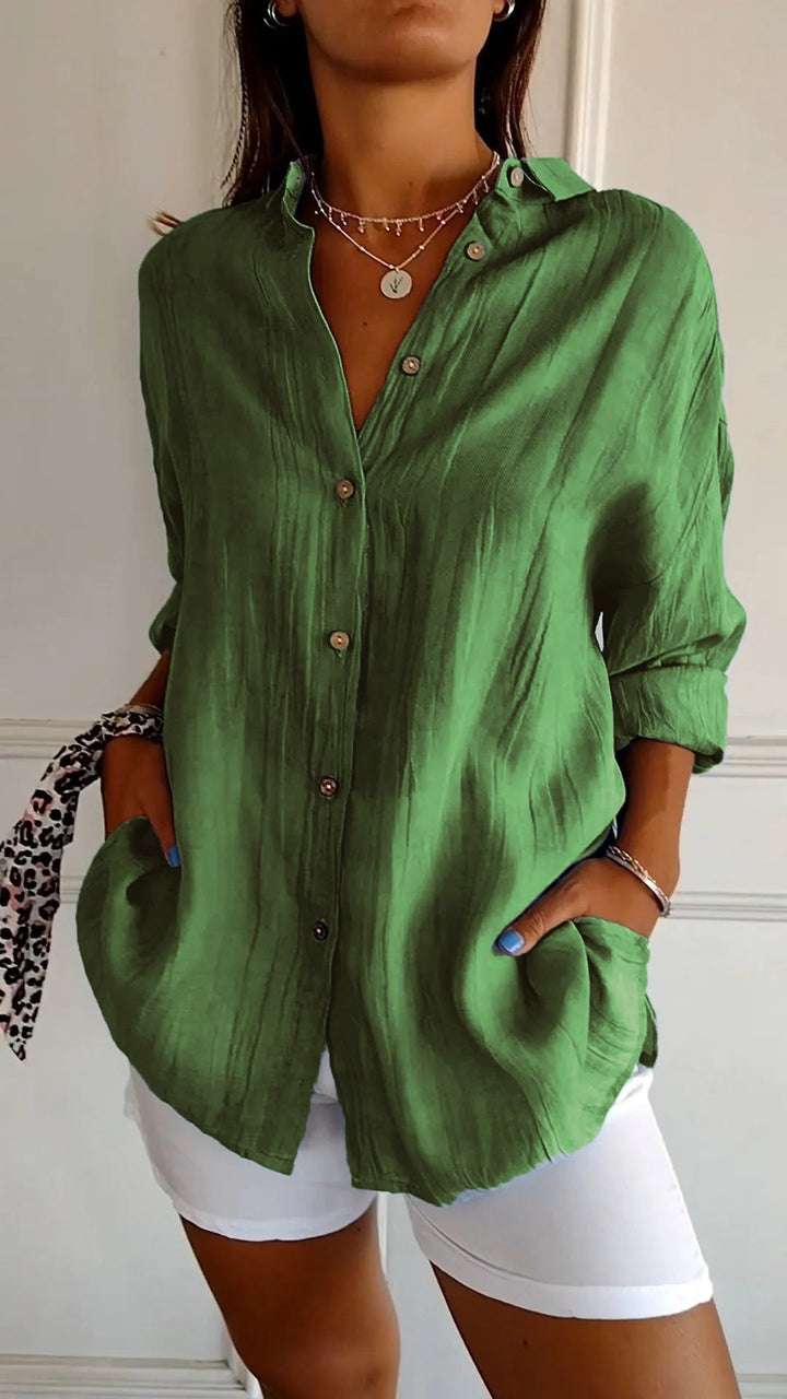 Button-Down Summer Shirt for Women