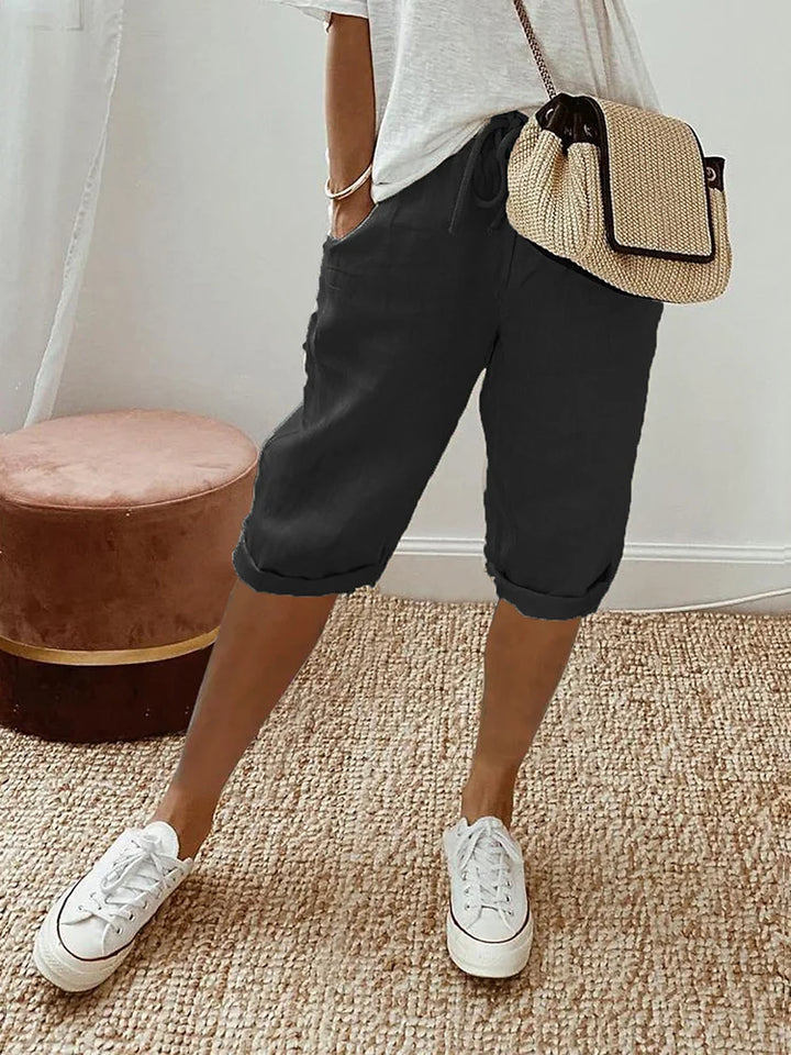 Comfortable Summer Shorts for Women with Adjustable Drawstring