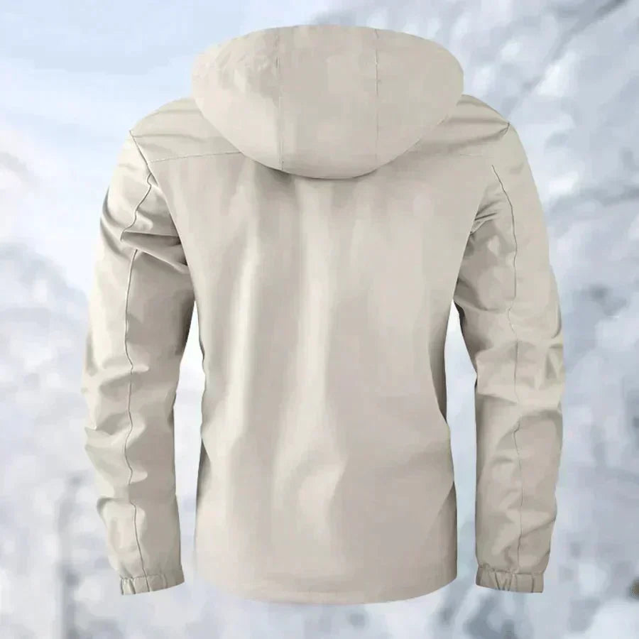 Waterproof Winter Jacket with Hood for Men