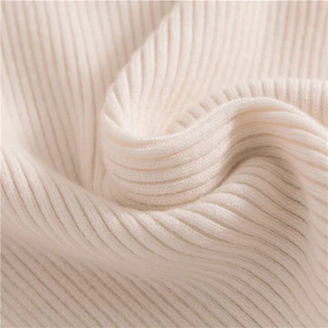 Ribbed Slim Fit Turtleneck Sweater for Women