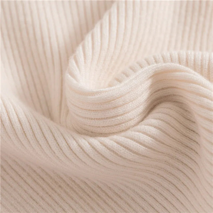 Ribbed Slim Fit Turtleneck Sweater for Women