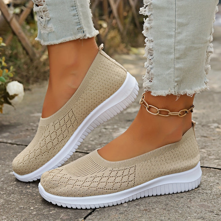 Lightweight Slip-On Walking Sneakers for Women