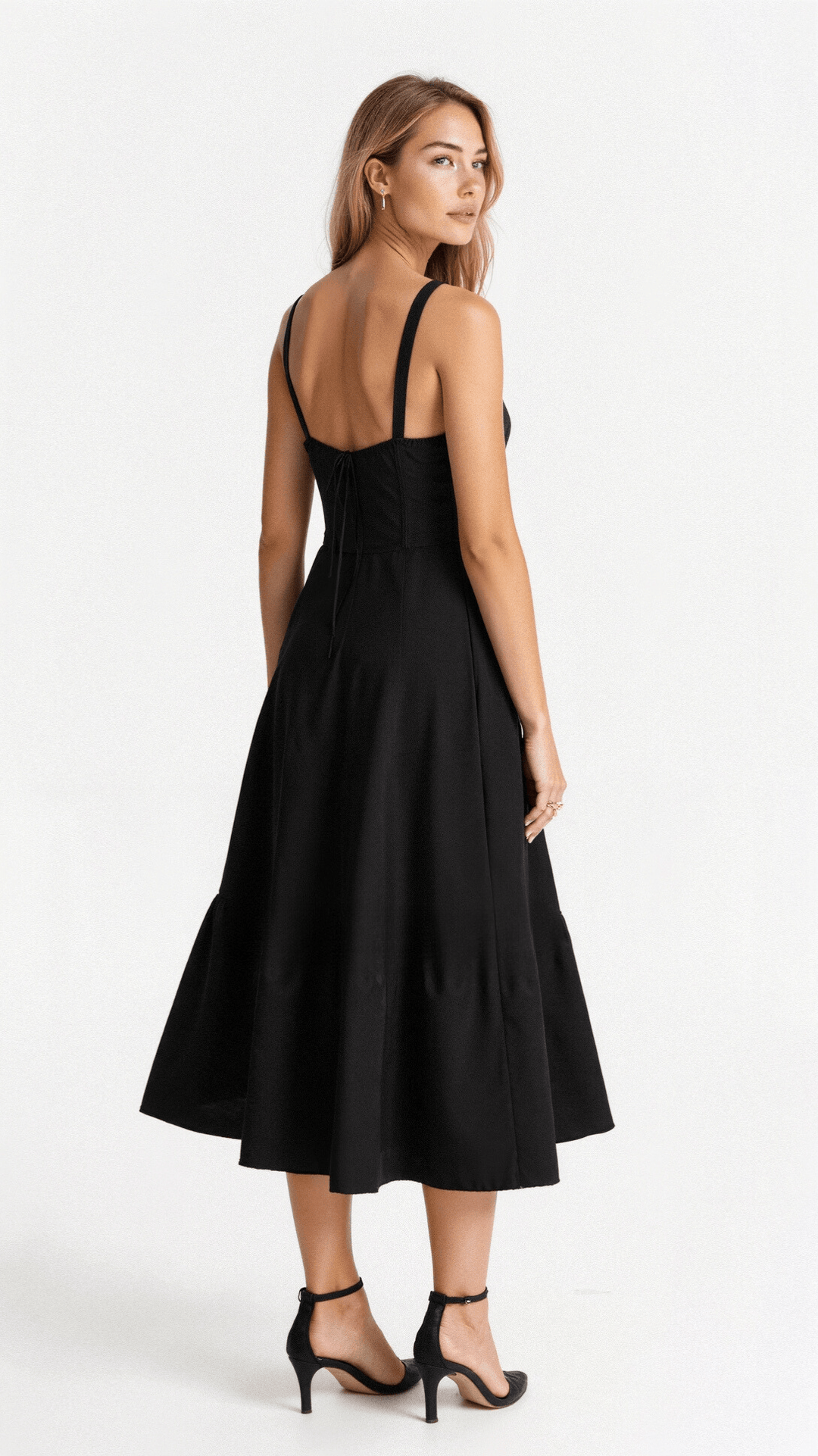 Elegant Corset Midi Dress - Flattering, Stylish Design