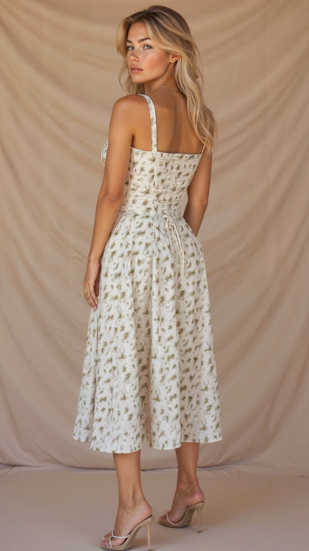 Elegant Waist Dress with Flattering Fit