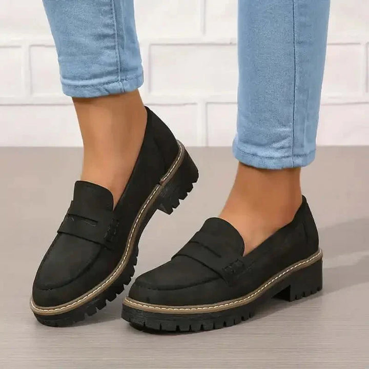 Chunky Platform Loafers for Women