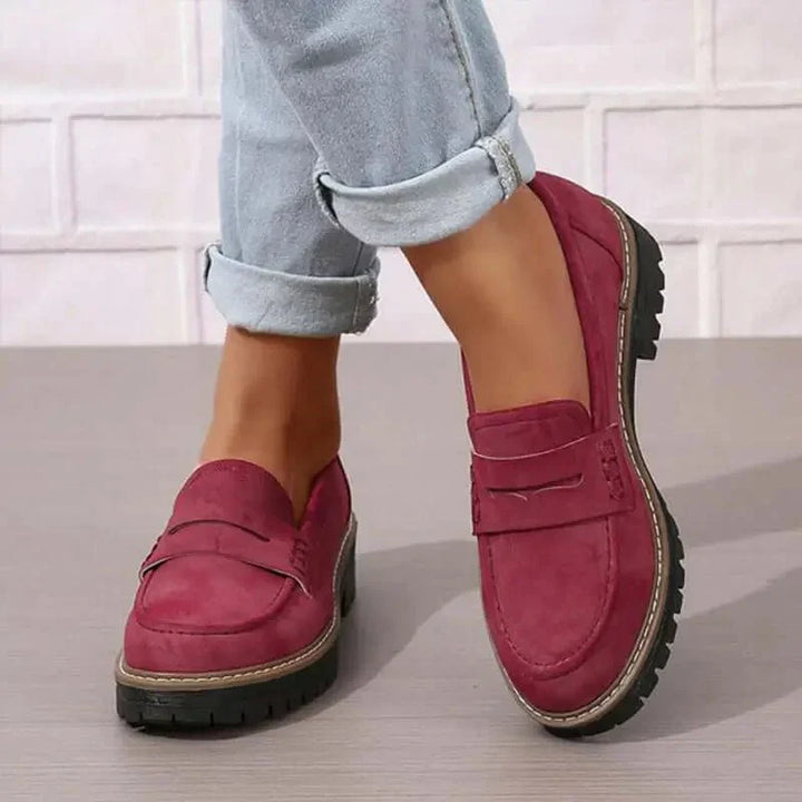 Chunky Platform Loafers for Women