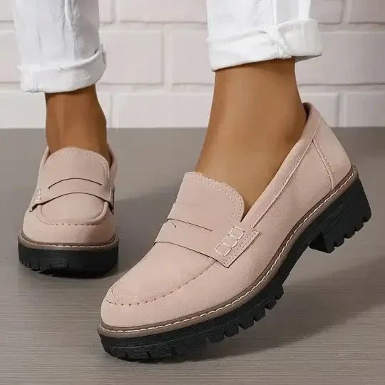 Chunky Platform Loafers for Women