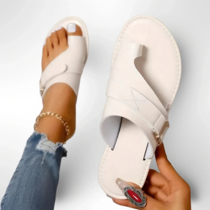 Open-Toe Slide Sandals for Women