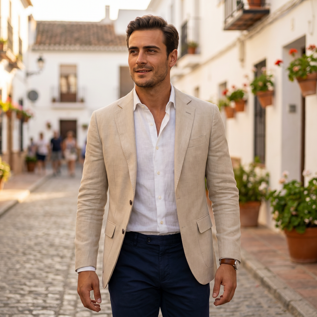 Tailored Smart Casual Blazer for Men