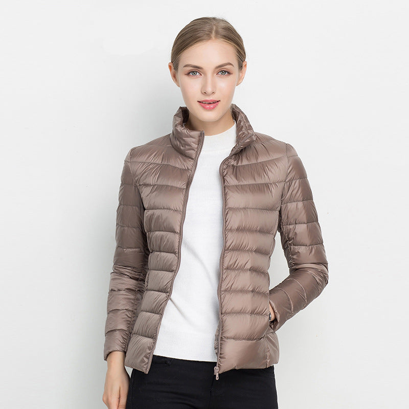 Lightweight Quilted Puffer Jacket for Women
