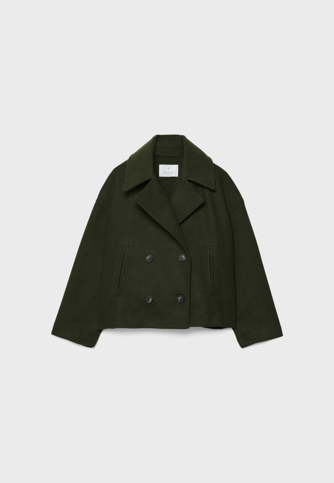 Double-Breasted Winter Jacket for Women