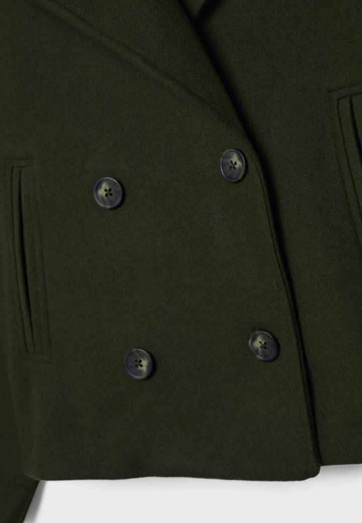 Double-Breasted Winter Jacket for Women