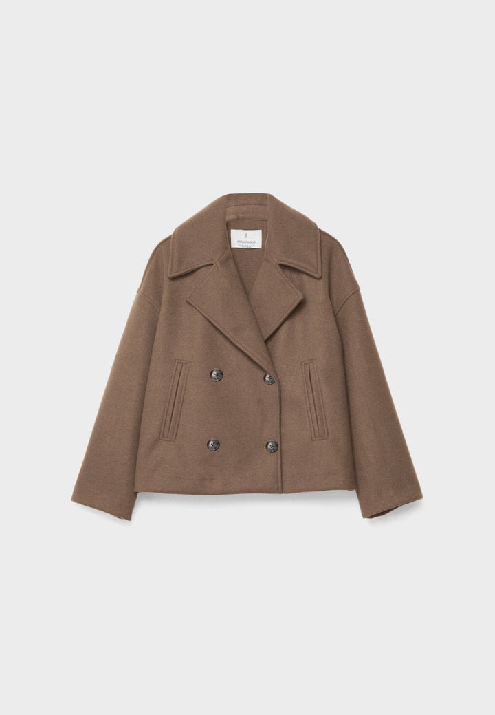 Double-Breasted Winter Jacket for Women