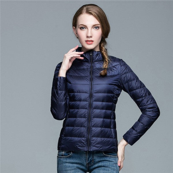 Lightweight Quilted Puffer Jacket for Women