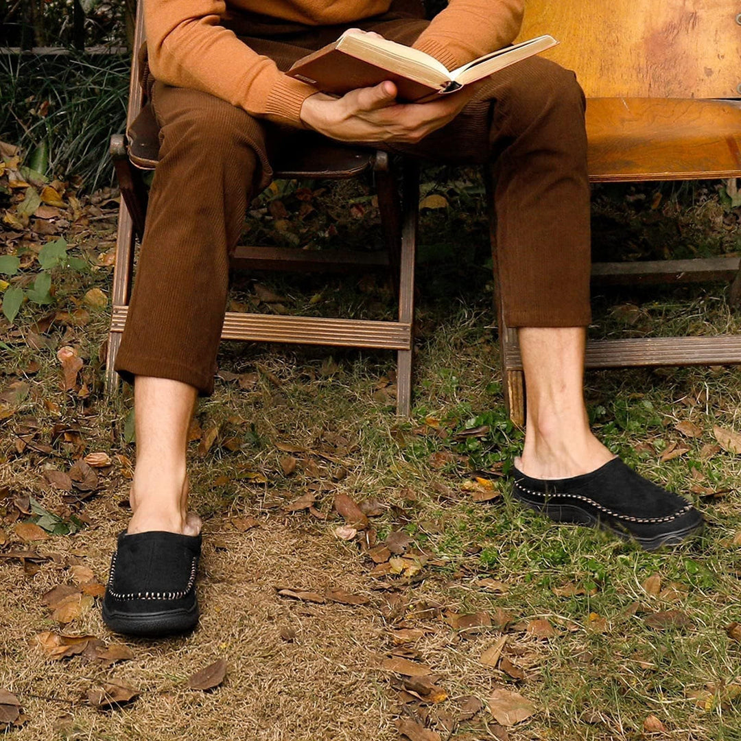 Non-Slip Warm House Slippers for Men