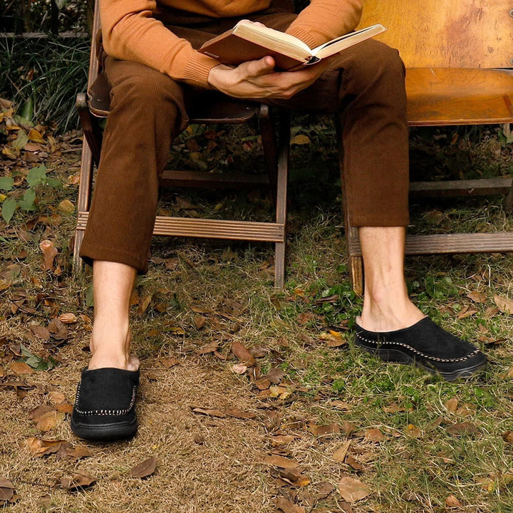 Non-Slip Warm House Slippers for Men