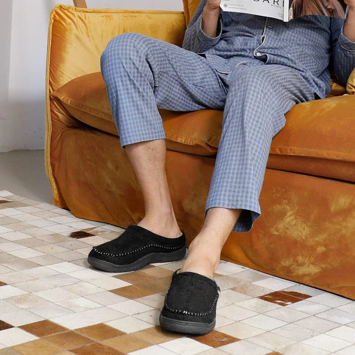 Non-Slip Warm House Slippers for Men