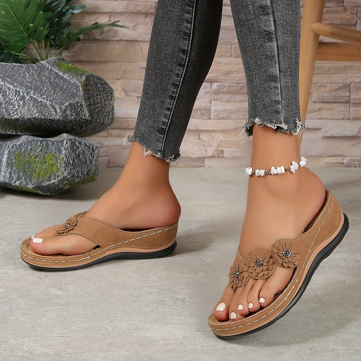 Cushioned Wedge Sandals for Women