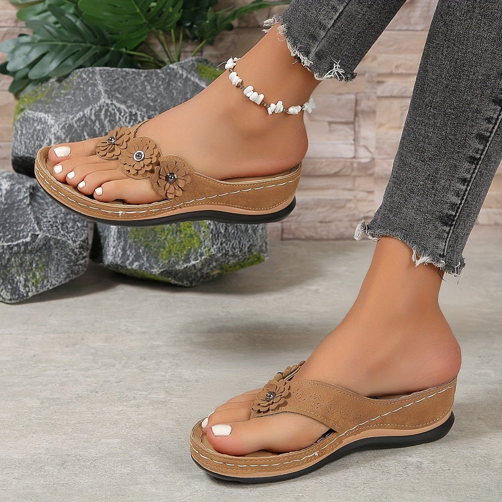 Cushioned Wedge Sandals for Women