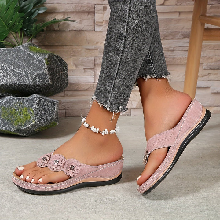 Cushioned Wedge Sandals for Women